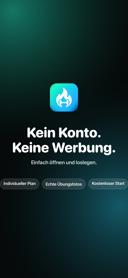 Kein Konto, keine Werbung, nie