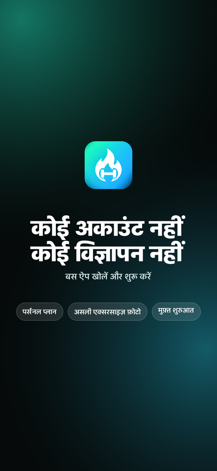 कोई अकाउंट नहीं, कोई विज्ञापन नहीं, कभी नहीं